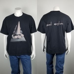 Vintage 1995 Soul Asylum Anvil Graphic T-Shirt